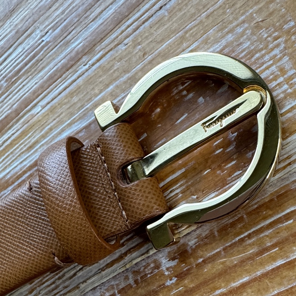 Salvatore Ferragamo Leather Belt
